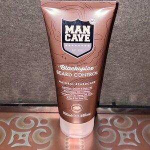 Man Cave Blackspice Beard Control 3.38oz-Natural Beardcare-BRAND NEW